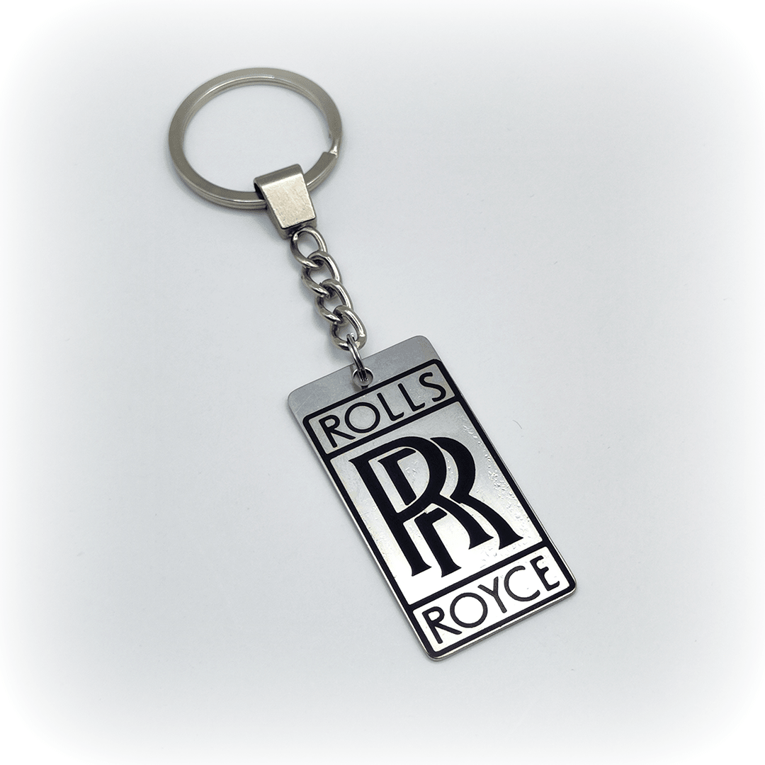 Custom UAE Car Plate Metal Keychain – Personalized Laser Engraved Number Plate Keyring - Yaqut Gifts