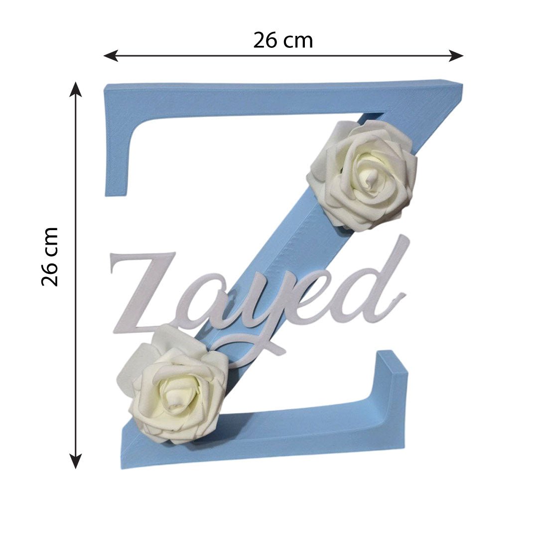 Personalized Letter & Name Decor – Custom Baby Room Gift UAE - Yaqut Gifts