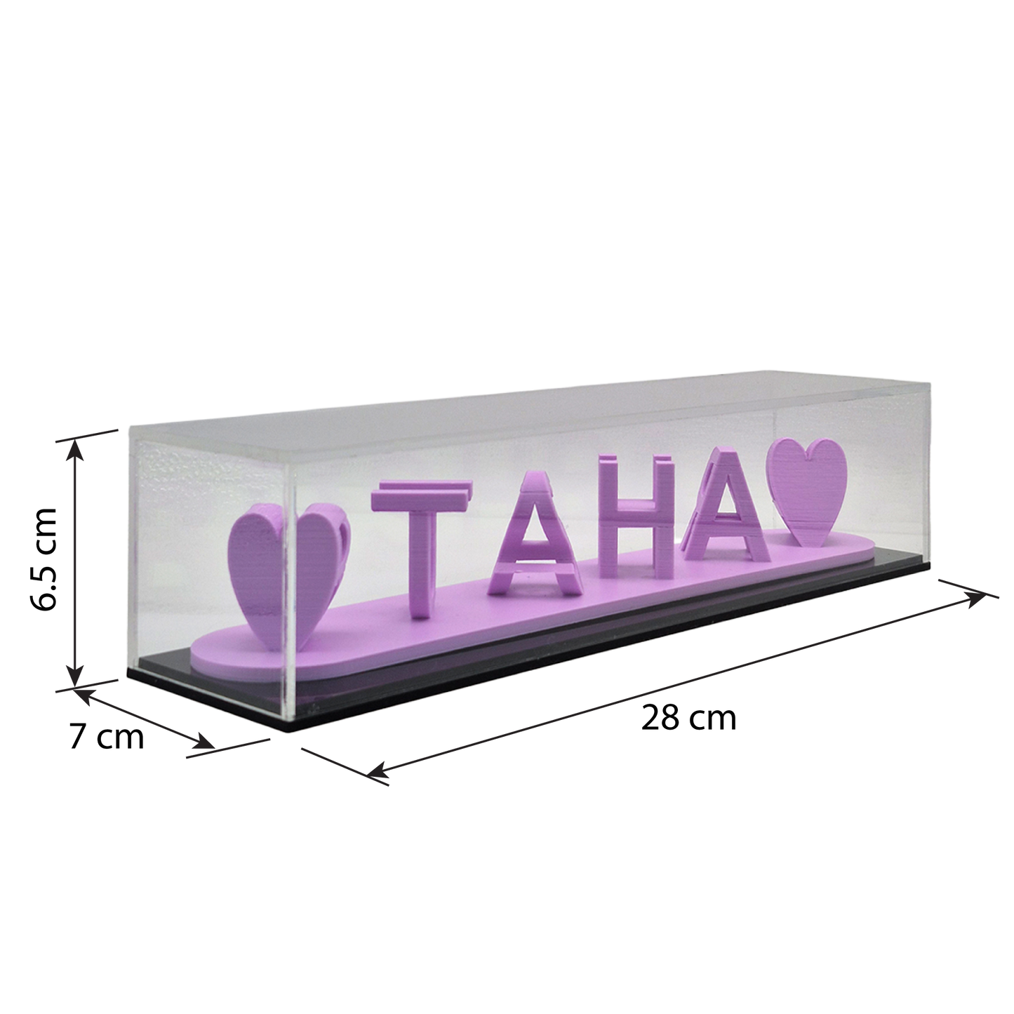Dual Names Personalized Gift Box – Custom Couple Names