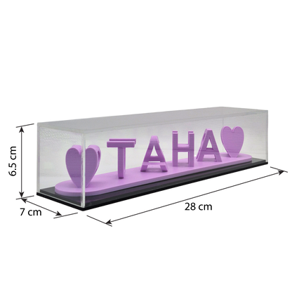 Dual Names Personalized Gift Box – Custom Couple Names