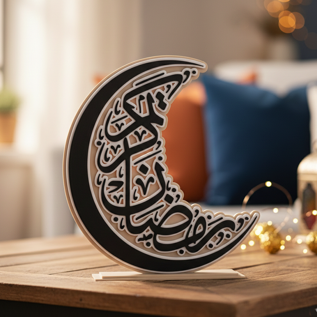 Ramadan Crescent Décor – A Spiritual Touch for a Meaningful Season