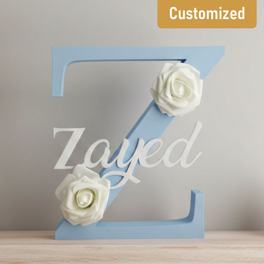 Personalized Letter & Name Decor – Custom Baby Room Gift UAE