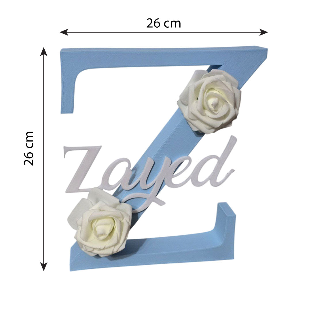 Personalized Letter & Name Decor – Custom Baby Room Gift UAE