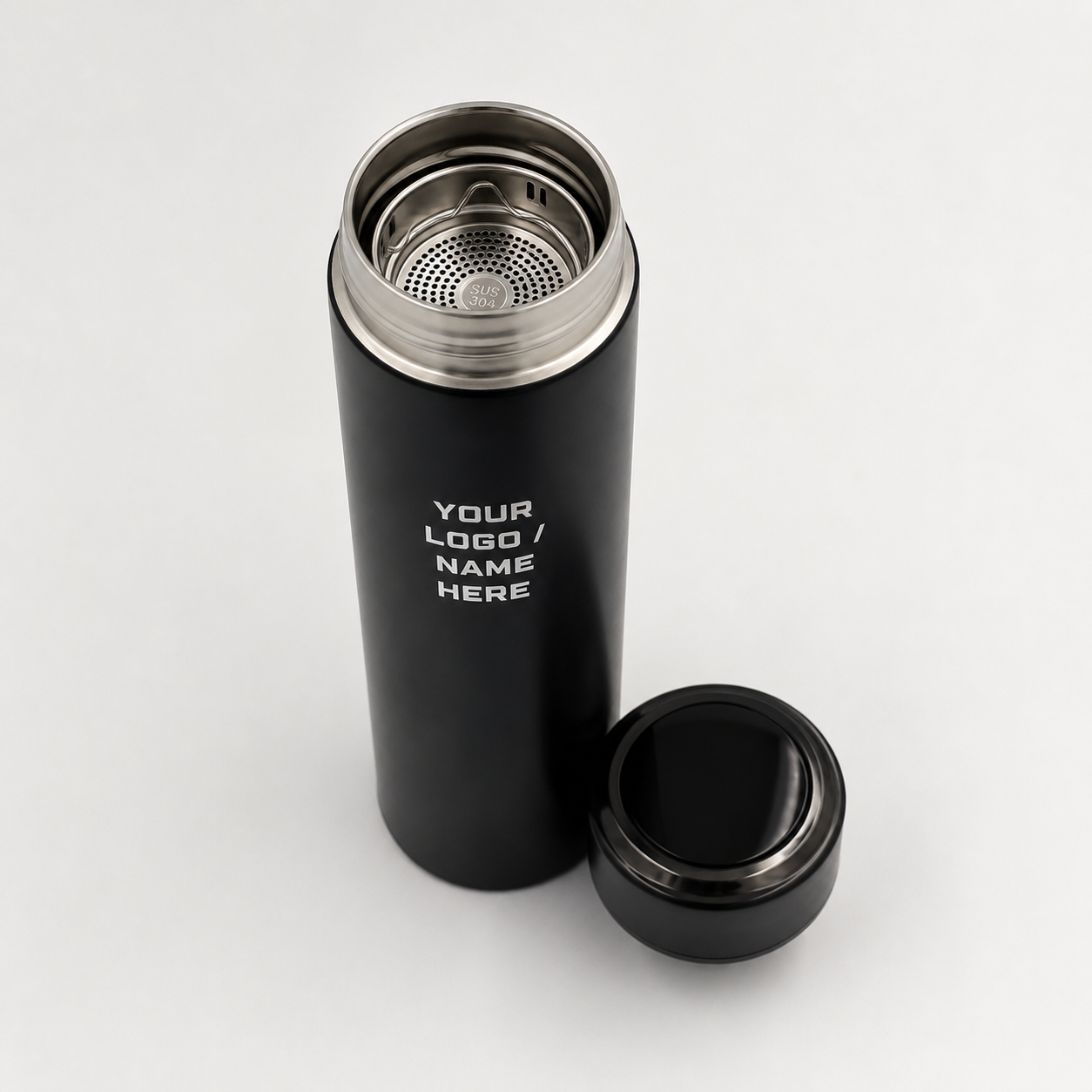 Custom Stainless Steel Vacuum Flask 500ml | Name & Logo
