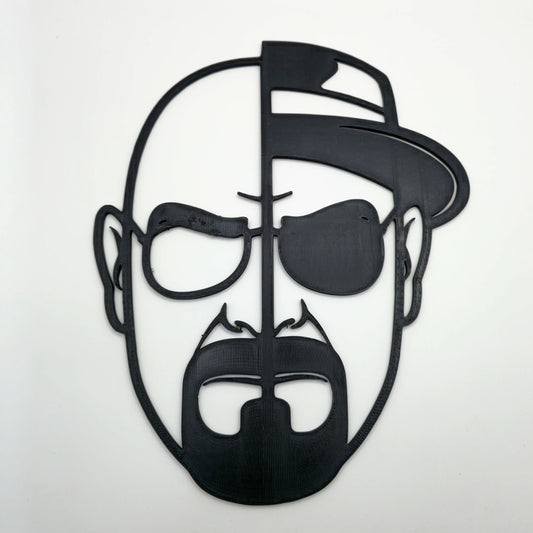3D Printed Wall Art – Modern Geometric Wall Decor | 30 × 30 cm