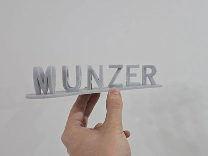 Custom 3D Double-Sided Name — Perfect Gift for Couples & Special Occasions